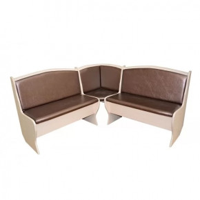 Угловая скамья Аленка-3 Дуб молочный в Увате - uvat.mebel-tymen.ru | фото