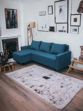 Угловой диван Шерри Савана Деним в Увате - uvat.mebel-tymen.ru | фото