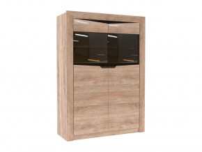 Витрина малая Версаль-5 Секция-11 Дуб баррик в Увате - uvat.mebel-tymen.ru | фото