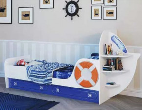 "Яхта-1" Кровать в Увате - uvat.mebel-tymen.ru | фото