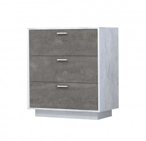 ЭГО К-3 Комод с 3мя ящиками (на цоколе), Диал в Увате - uvat.mebel-tymen.ru | фото